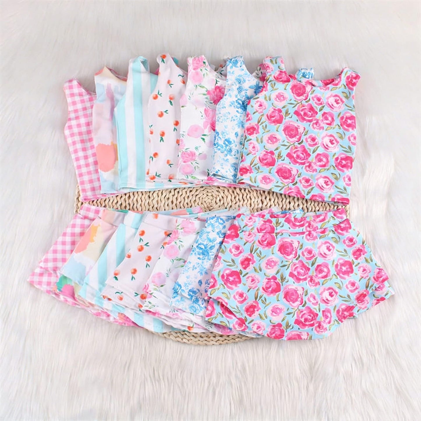 TWIRL & TUMBLE SKORT SETS (PREORDER 6/20)