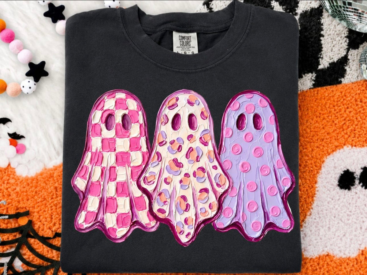 PINK PAINTED GHOSTS (SHOPPE DROP)