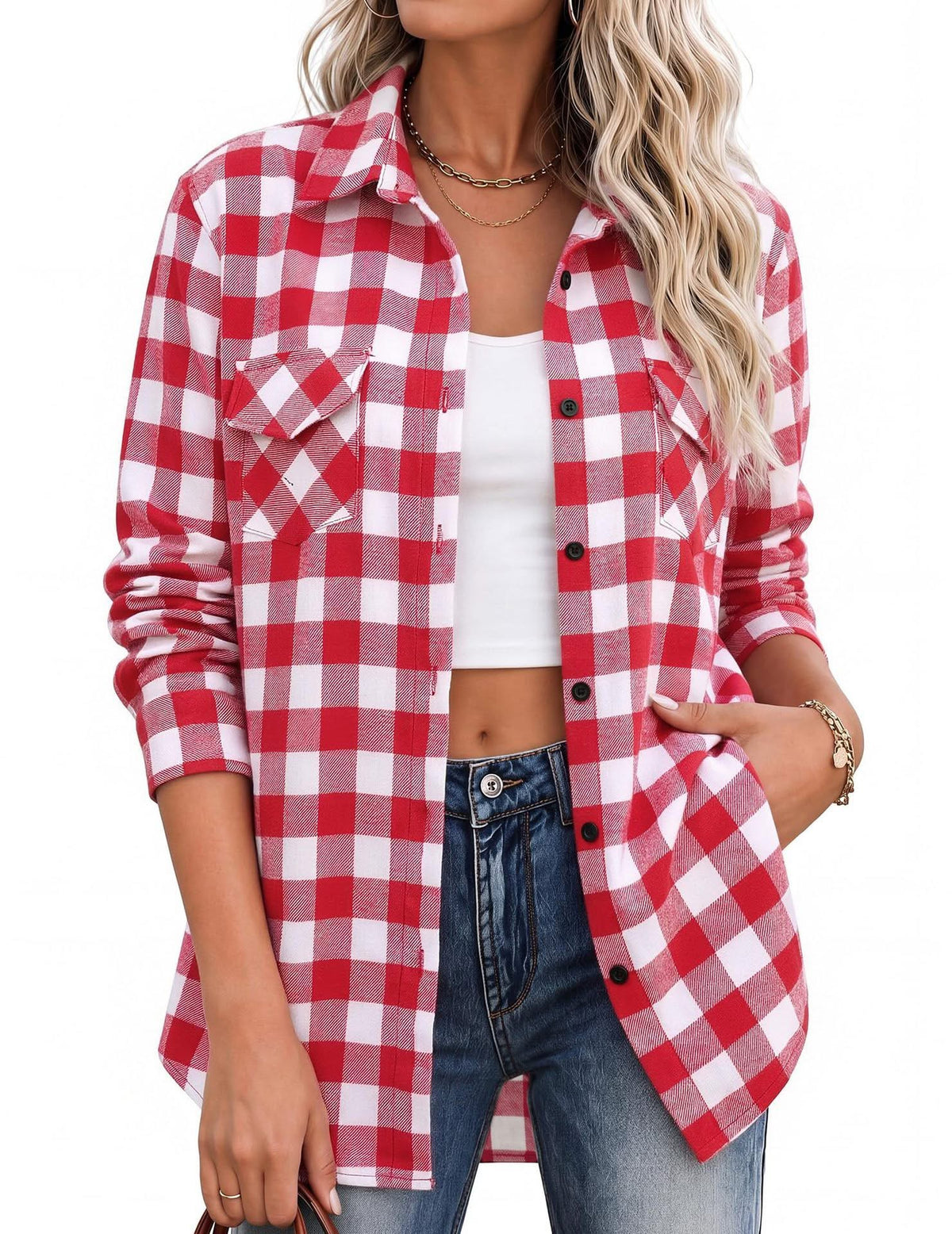 THE BRIELLE PLAID SHACKET (PREORDER 9/26)