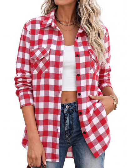 THE BRIELLE PLAID SHACKET (PREORDER 9/26)