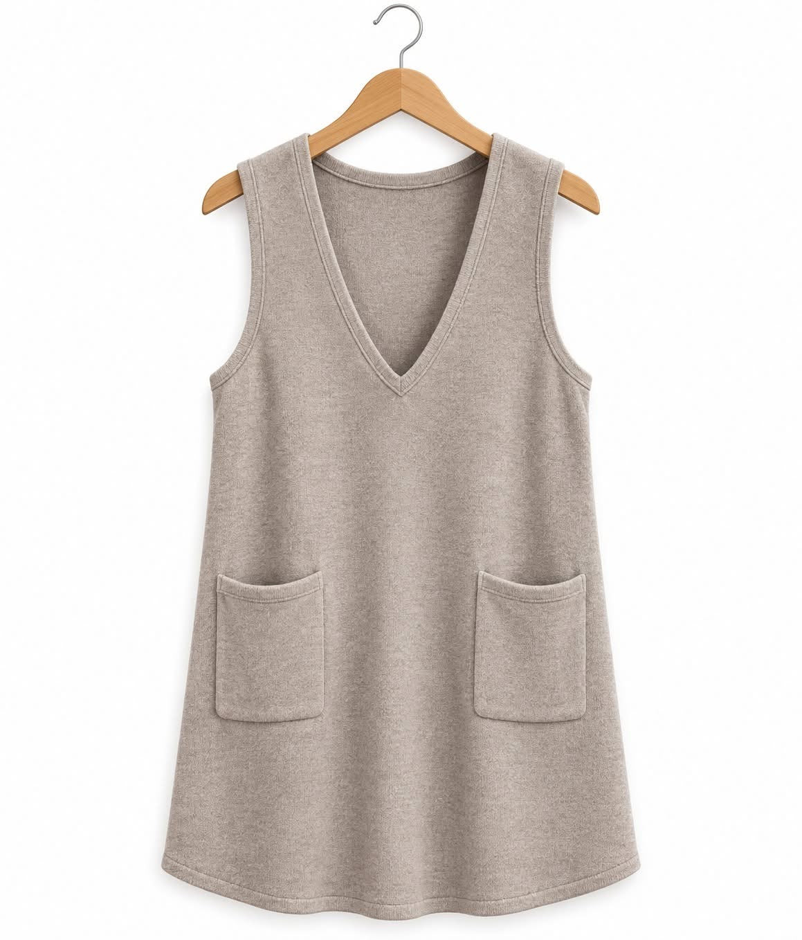 THE SWEATER KNIT PINAFORE DRESS (PREORDER 9/12)