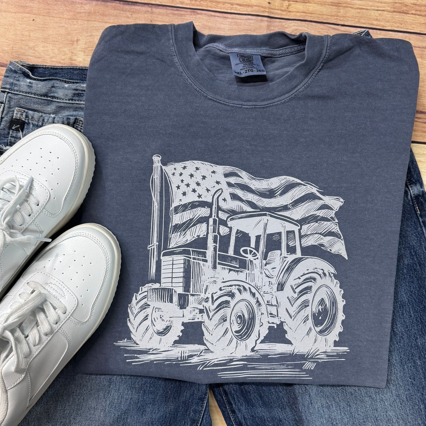 FLAG + TRACTOR