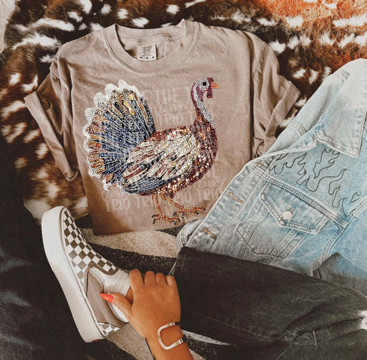 RHINESTONE TURKEY (SHOPPE SAMPLE)