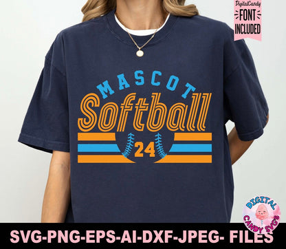 CUSTOM SOFTBALL (SHOPPE SAMPLE)