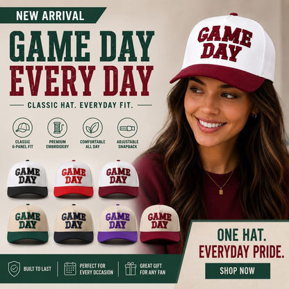 GAME DAY EVERY DAY CAPS (PREORDER 6/27)