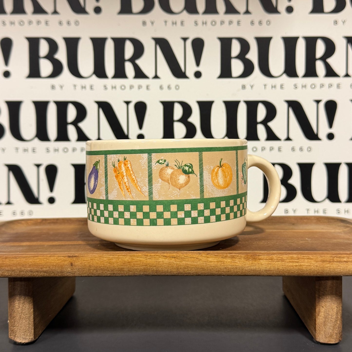 THE VEGGIE GARDEN {THRIFTY FLAMES}