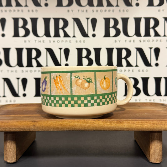 THE VEGGIE GARDEN {THRIFTY FLAMES}