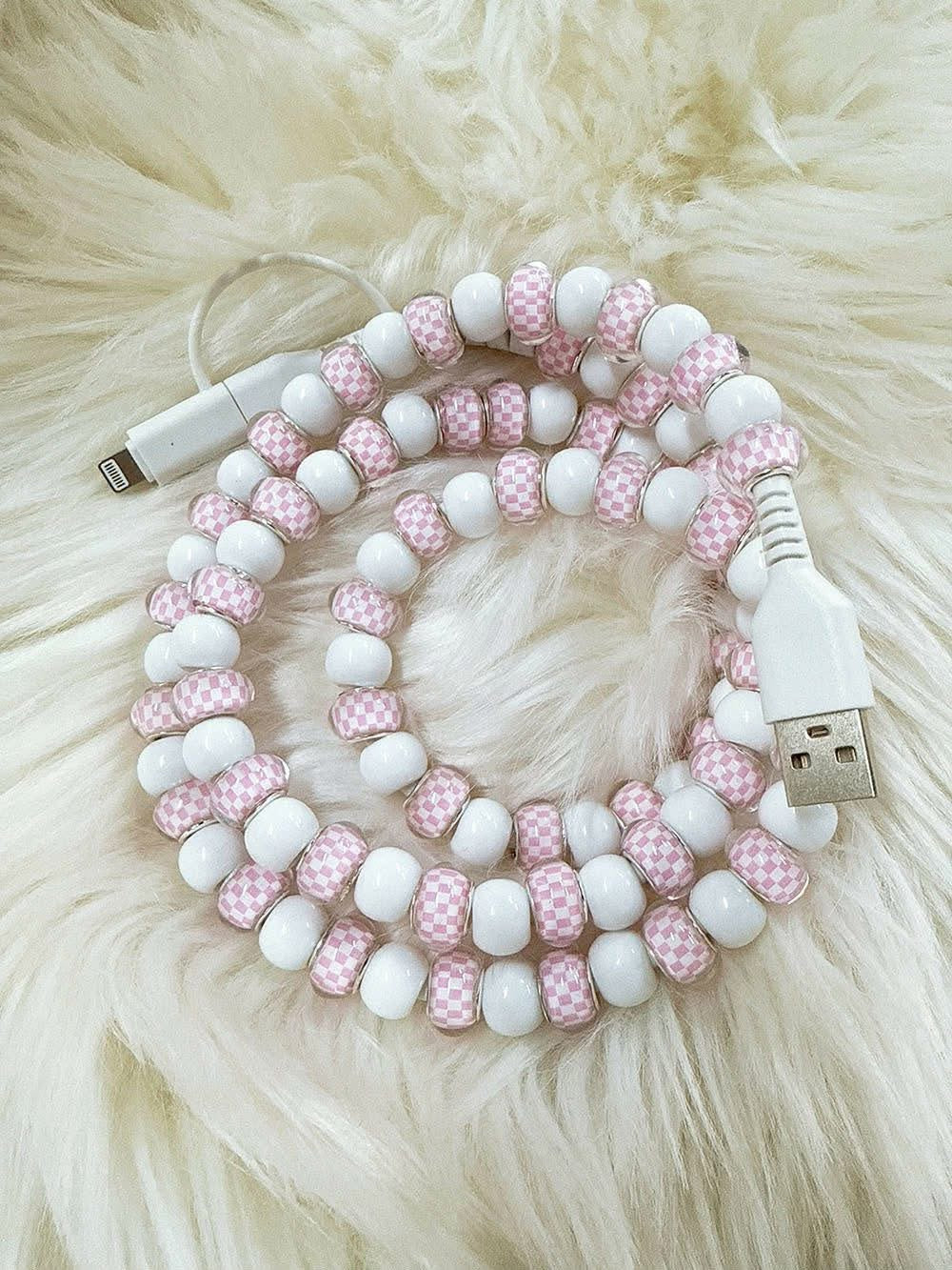 BEADED PHONE CHARGERS (PREORDER 7/4)