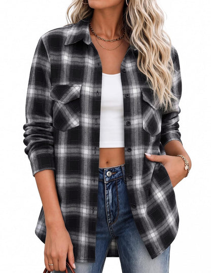 THE BRIELLE PLAID SHACKET (PREORDER 9/26)
