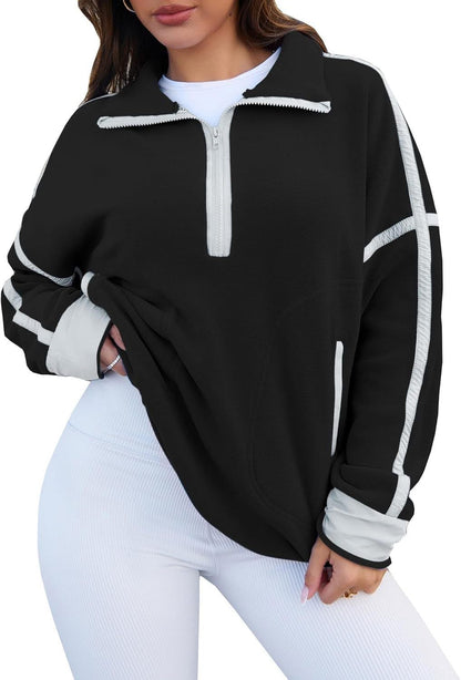 THE SIMONE HALF-ZIP (PREORDER 9/12)