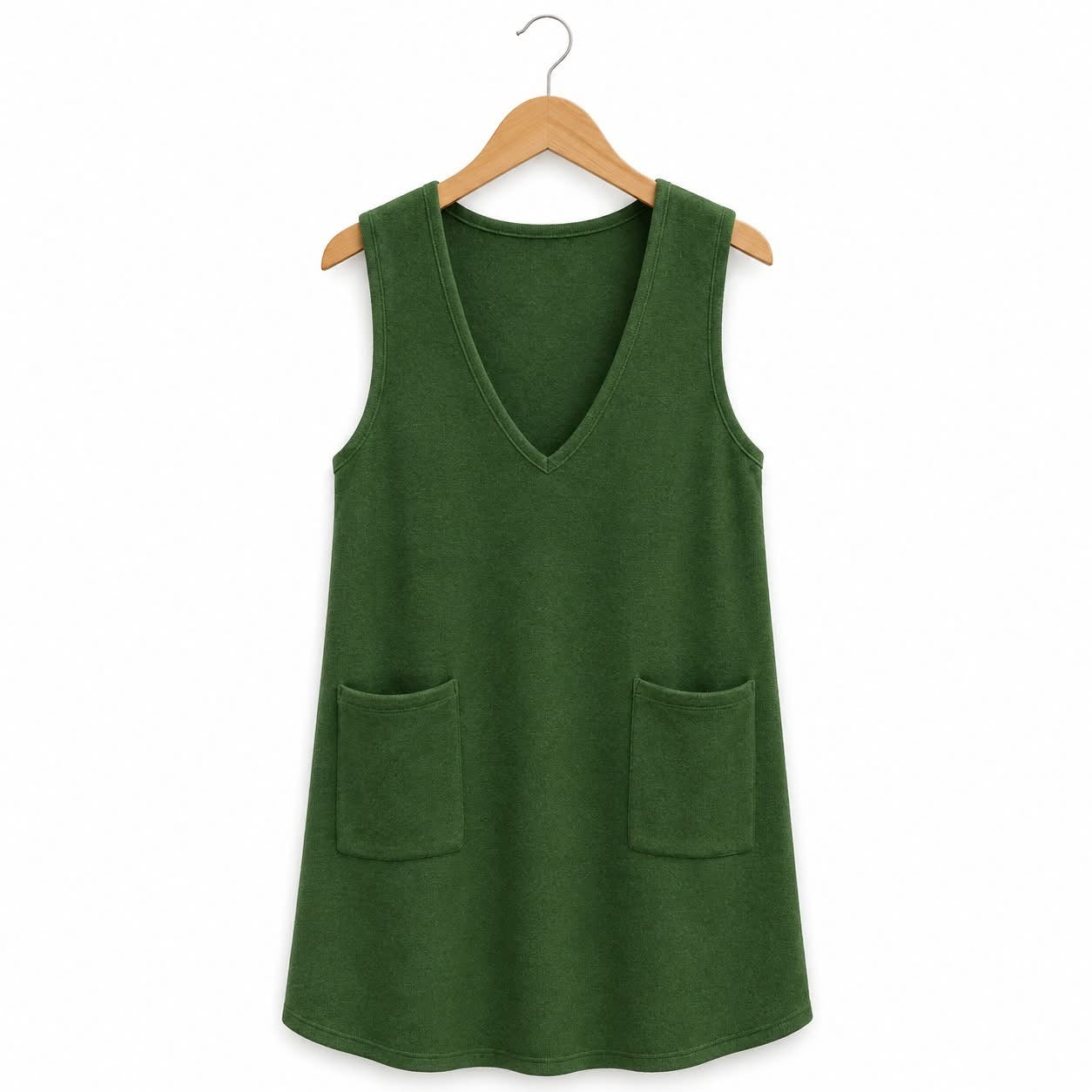 THE SWEATER KNIT PINAFORE DRESS (PREORDER 9/12)