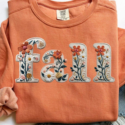 FAUX EMBROIDERED FALL (SHOPPE SAMPLE)