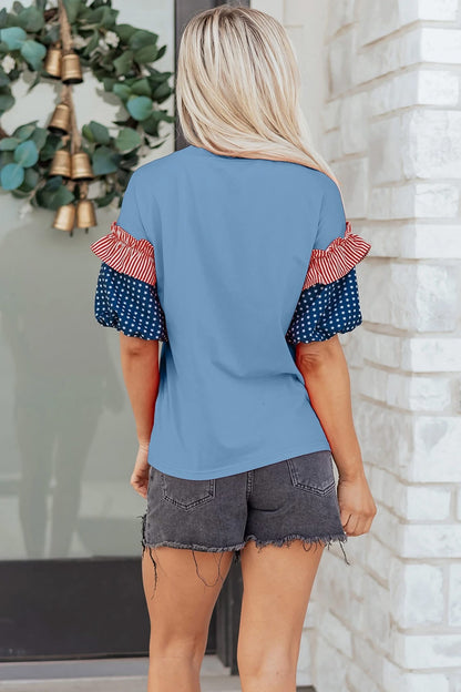 STAR, STRIPES, & RUFFLES TOPS (PREORDER 5/2)