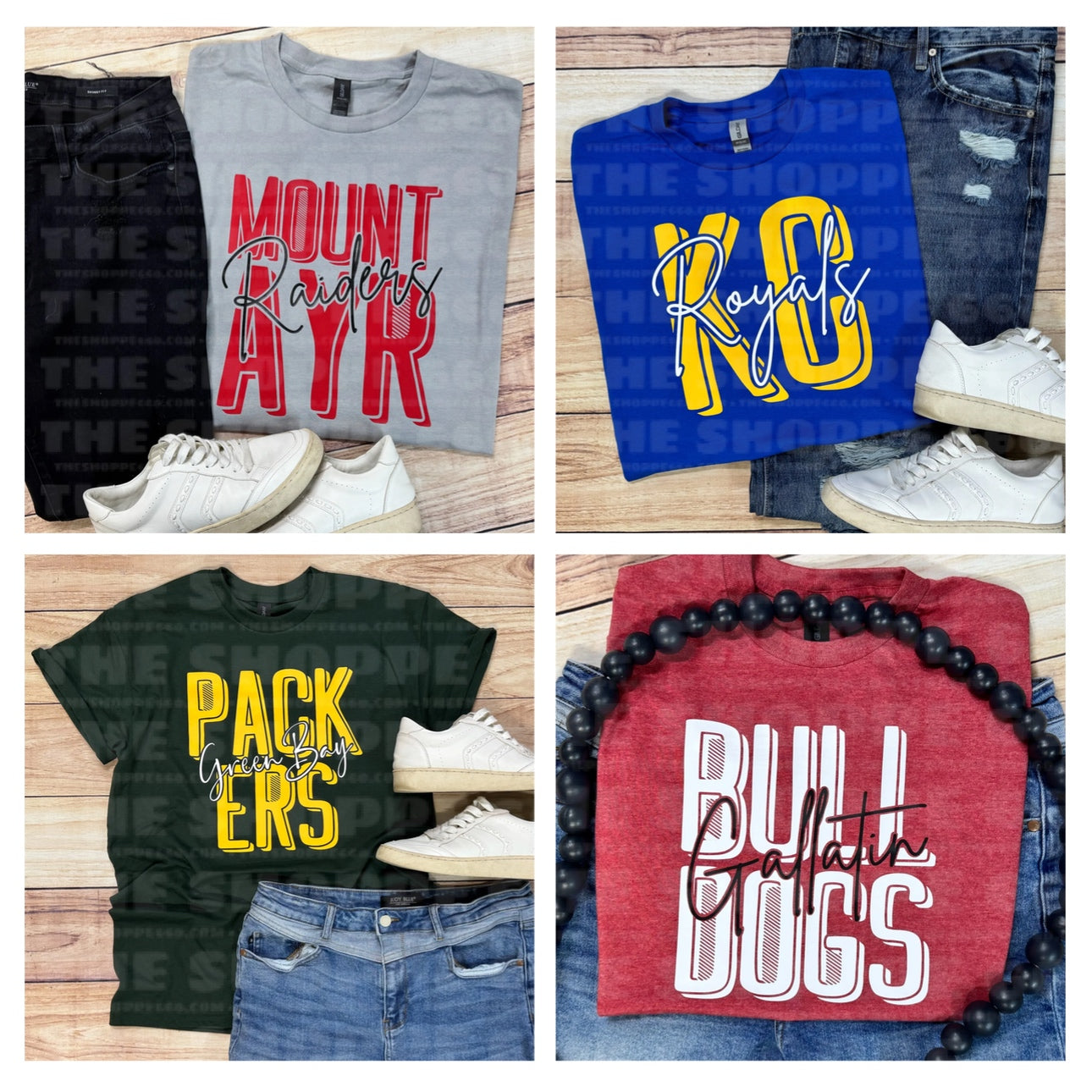 CUSTOM SCHOOL/TEAM STACKED