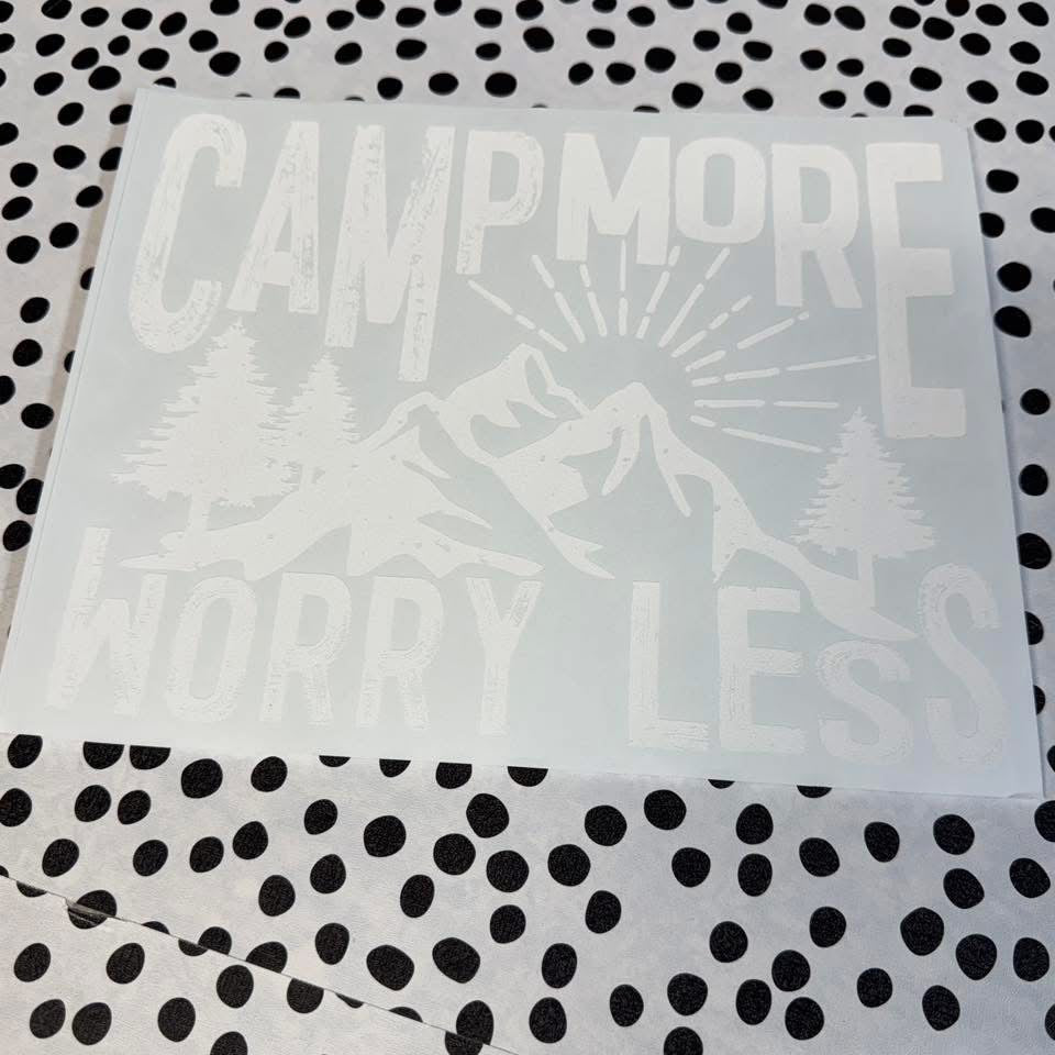 CAMP MORE WORRY LESS