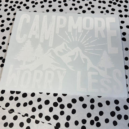 CAMP MORE WORRY LESS