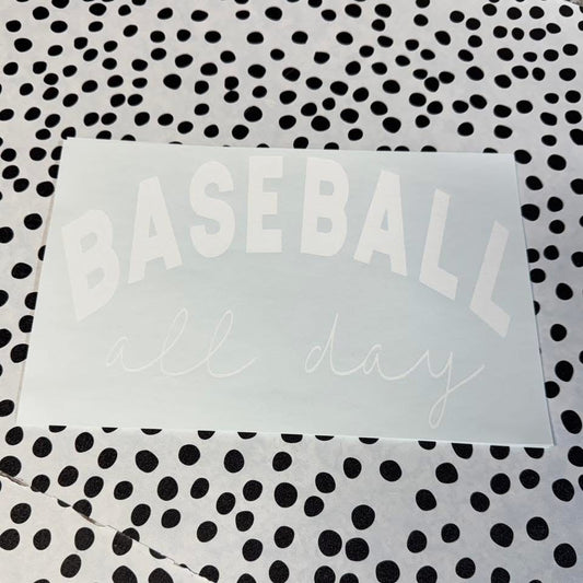 BASEBALL ALL DAY