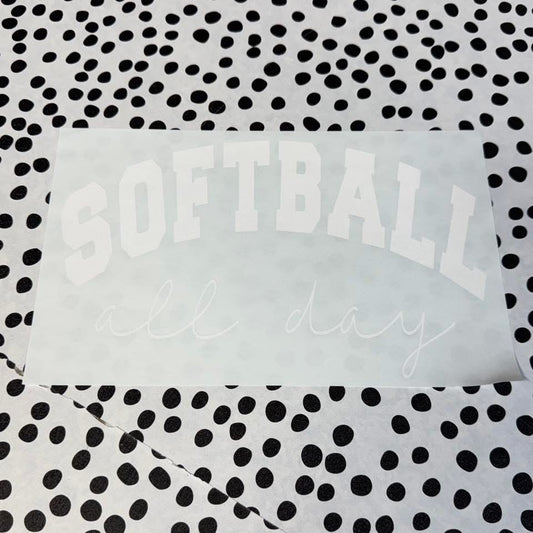 SOFTBALL ALL DAY