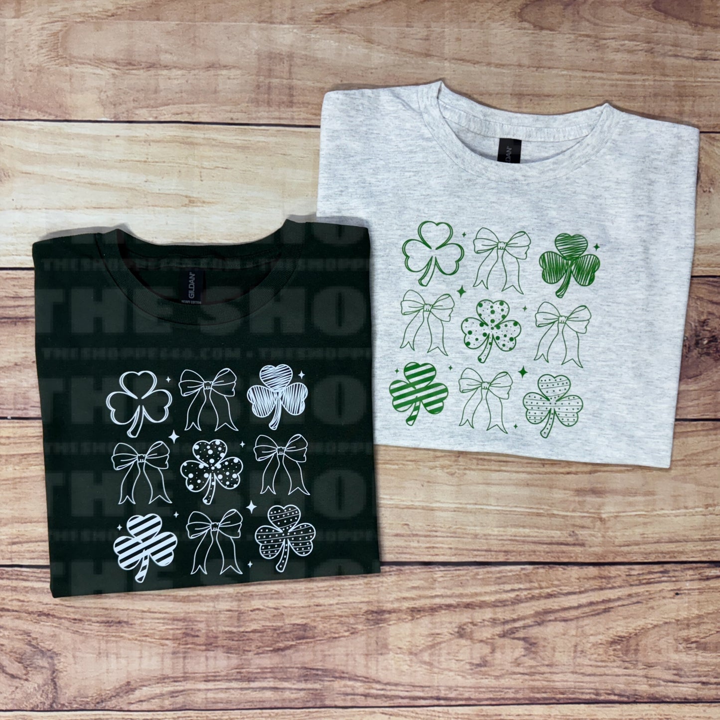 COQUETTE BOWS + SHAMROCKS