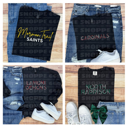 CUSTOM SCHOOL/TEAM CUT-OUT