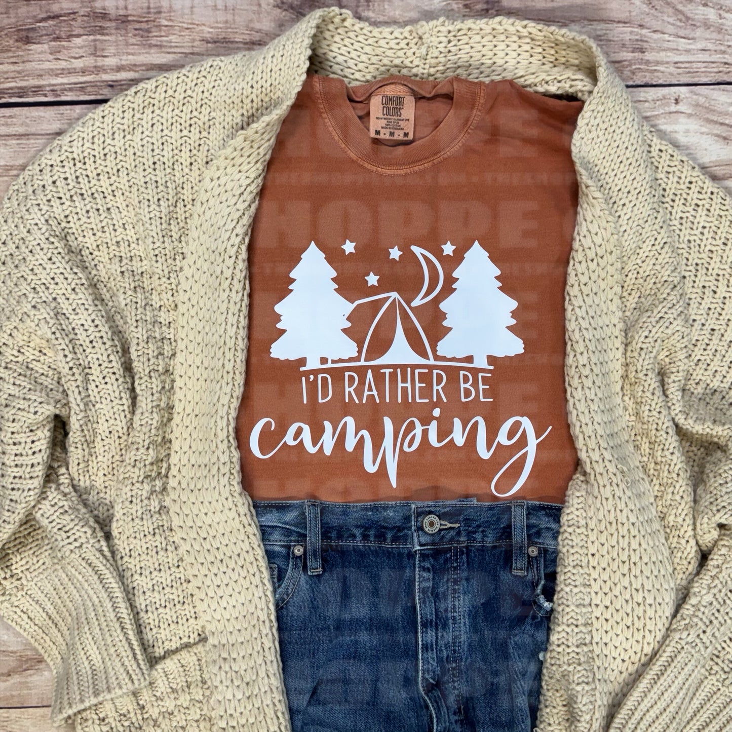 I’D RATHER BE CAMPING